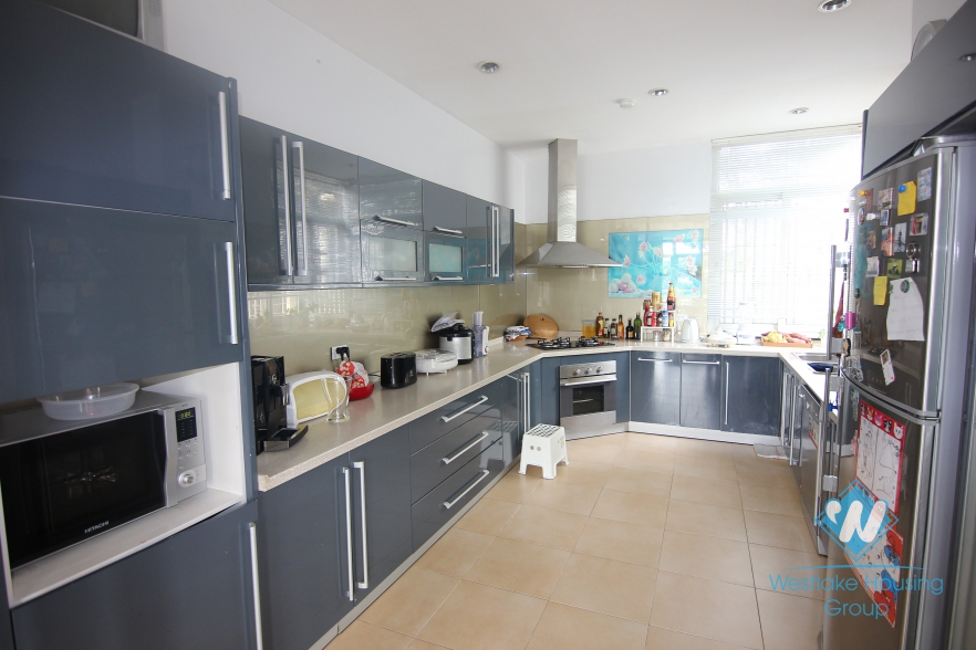 Modern house for rent in To Ngoc Van st, Tay Ho, Hanoi